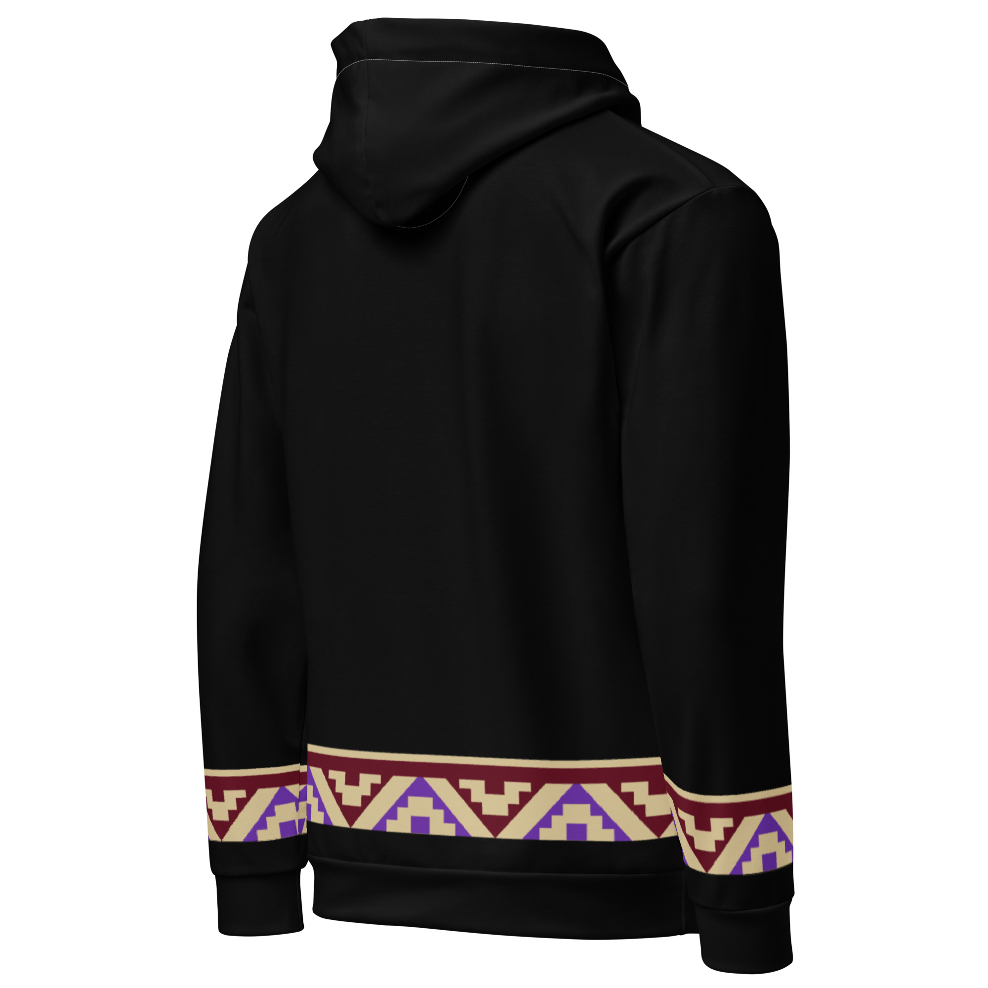 Tucson Junior Roadrunners Kachina Hoodie | Dark, right back view