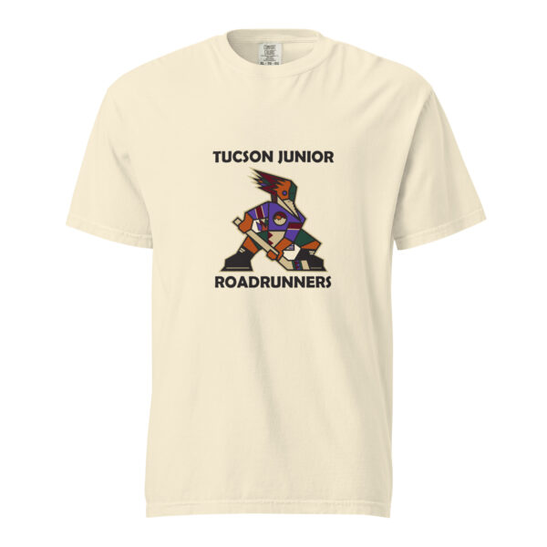 Tucson Junior Roadrunners Classic Tee in Ivory, front view