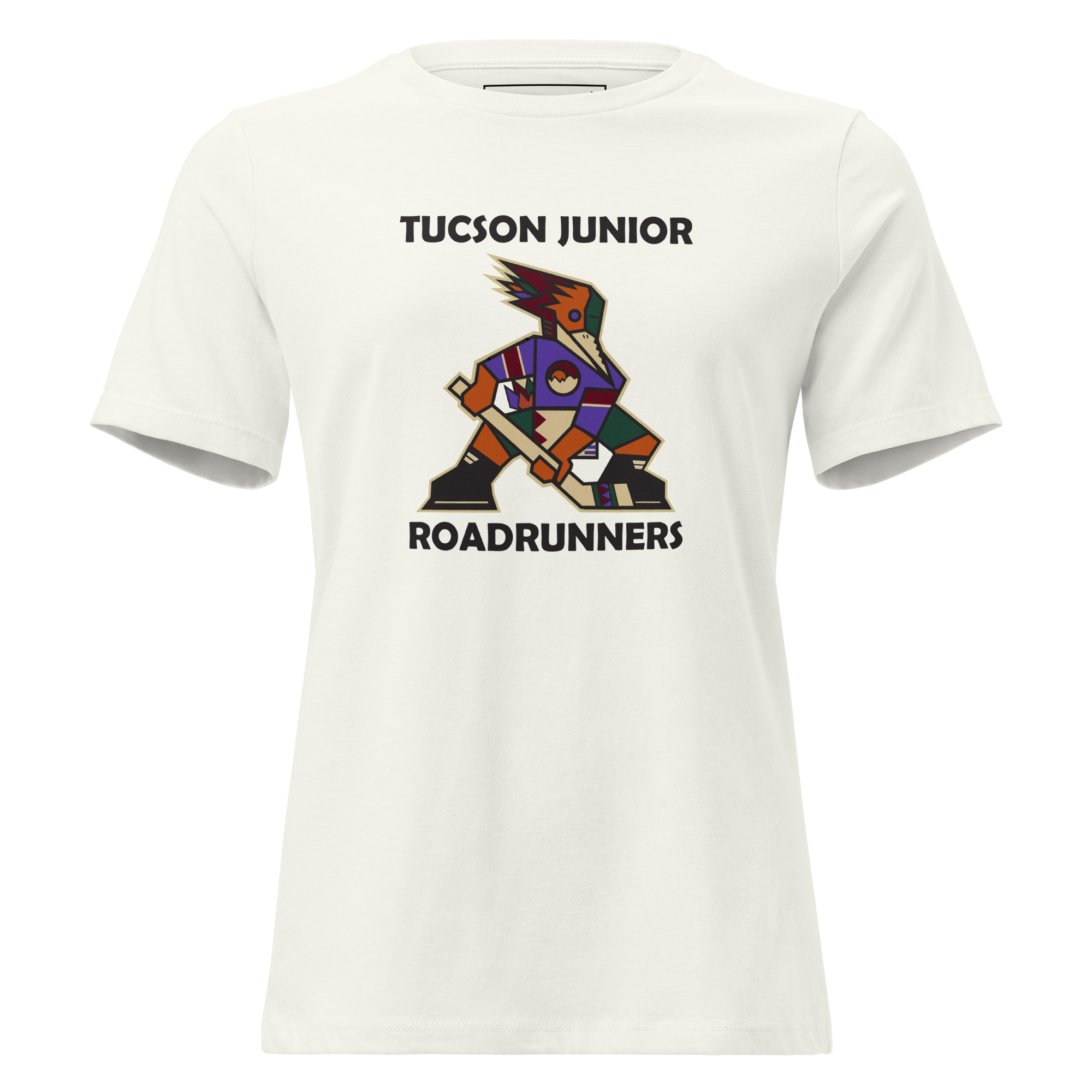 Tucson Junior Roadrunners Classic Light Kachina women's tee front view
